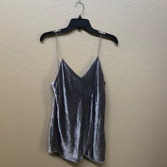 T Alexander Wang Panne Velvet Camisole - Picture 3 of 5